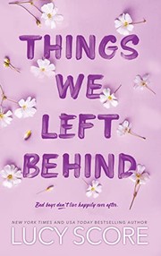 Things we left behind Book cover